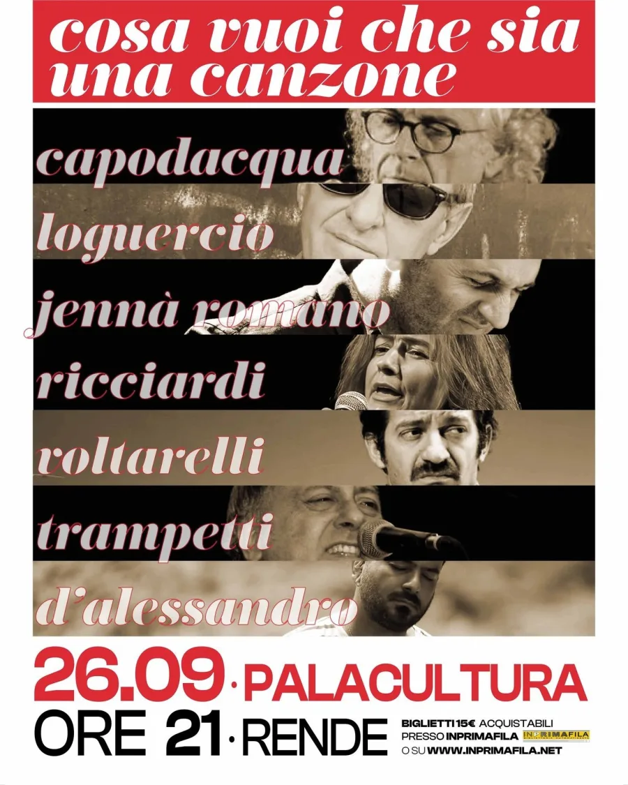 Cosa vuoi che sia una canzone – Una serata per Renato Costabile